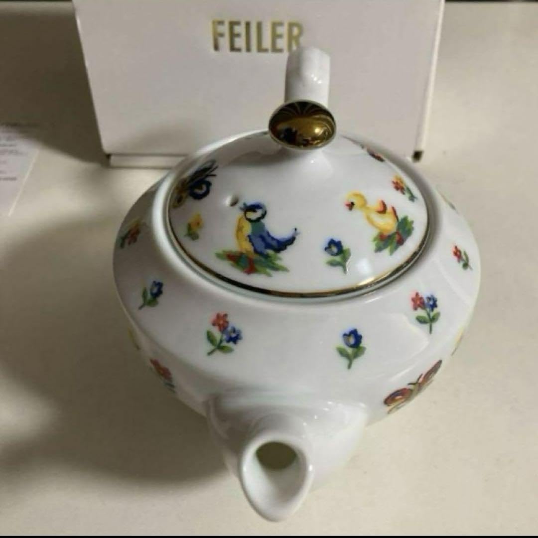 Amazon | フェイラー ハイジドット ティーポット 完売品 | ノー